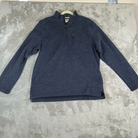 Woolrich blue quarter-zip sweater - Picture 9 of 9